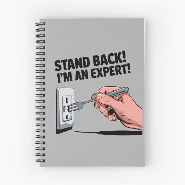 Item preview, Stand Back! I'm an Expert! designed and sold by Orca Chuckle Studios.