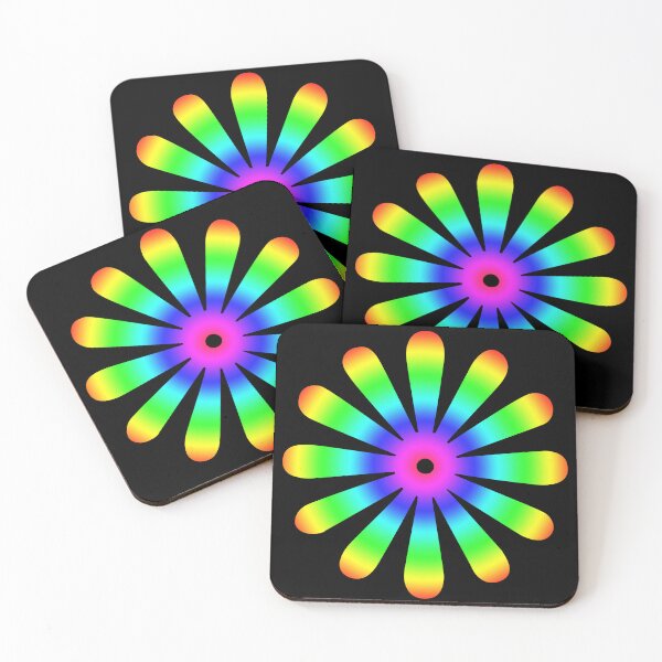 Item preview, Rainbow Gradient Flower designed and sold by Karen Simon.
