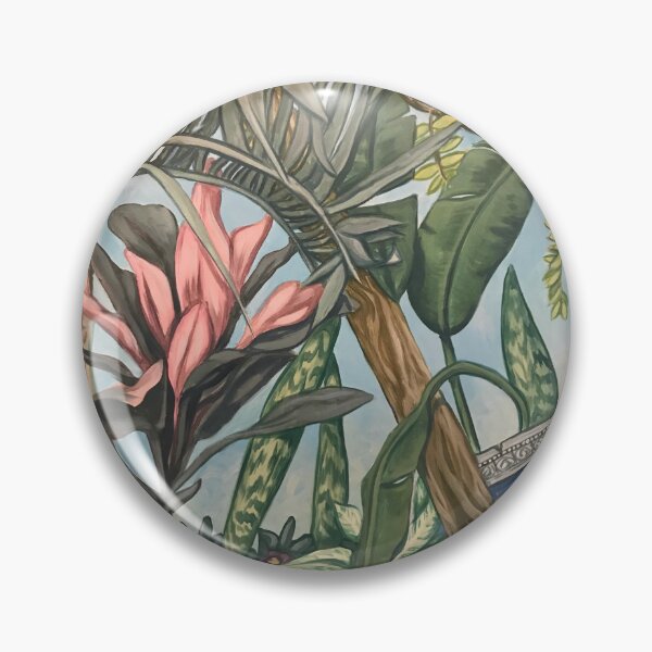 Item preview, Tropical Garden Painting (close-up) designed and sold by alloftheinspired.