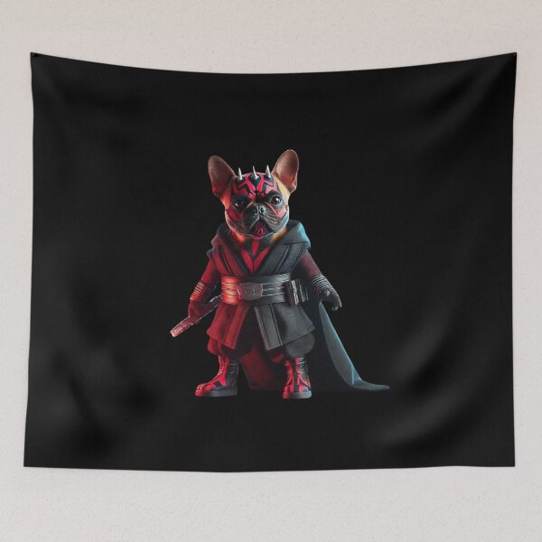 Item preview, Bark Maul - French Bulldog Paw Wars designed and sold by Midnight Xclusive.