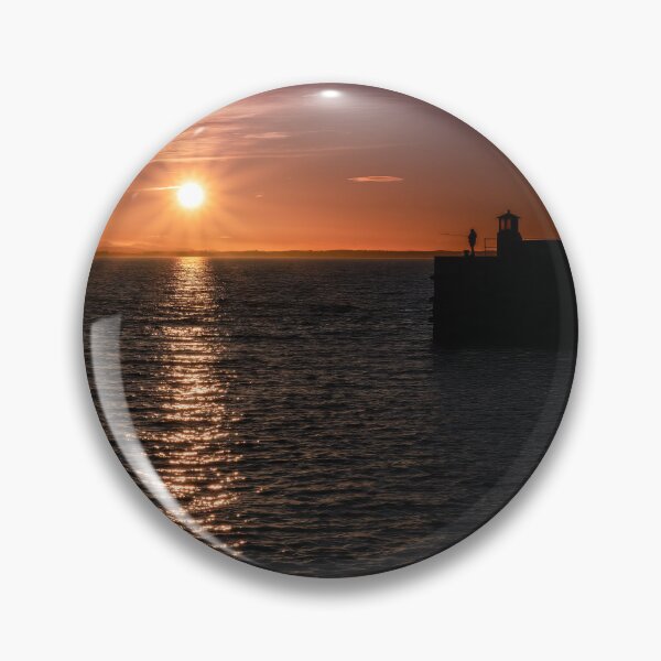 Item preview, The Lone Fisherman at Sunset designed and sold by Tom McPherson Photography.