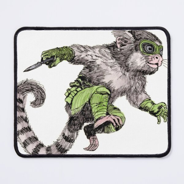 Item preview, Battle Marmoset designed and sold by Scribbles & Doodles by Jinx.