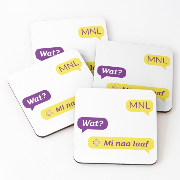 Item preview, Mi Naa Laaf, I'm Not Laughing, Jamaican Patois (Patwa)  designed and sold by Kolcha.
