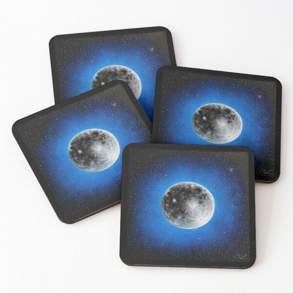 Item preview, Blue Full Moon designed and sold by MLpaintings.
