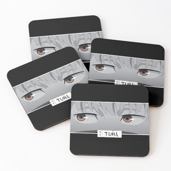 Item preview, Tuna Anime Eyes Stare Japanese Cozy Manga Panel designed and sold by Otakurypto.