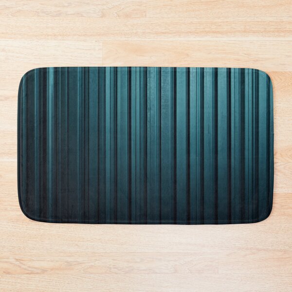 Item preview, Vertical blue metal paneling design designed and sold by anytka.