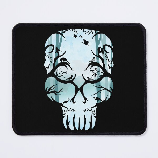 Item preview, Misty forest skull,cool design designed and sold by MoSaid.