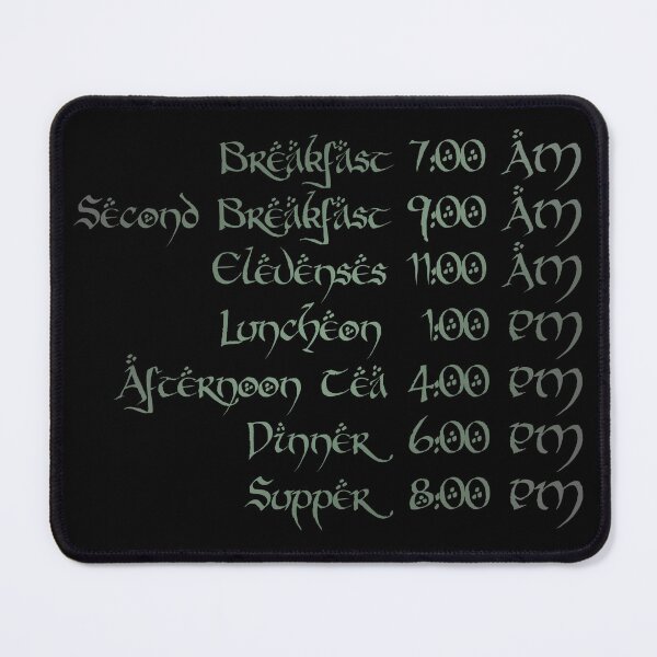 Item preview, Hobbit Menu designed and sold by TavRidge.