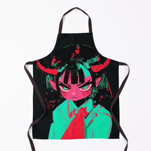 Item preview, Angry demon girl designed and sold by iWallGlow.