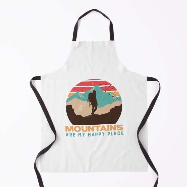 Item preview, Mountains Are My Happy Place Hiking T Shirt designed and sold by ngedupdorjee.