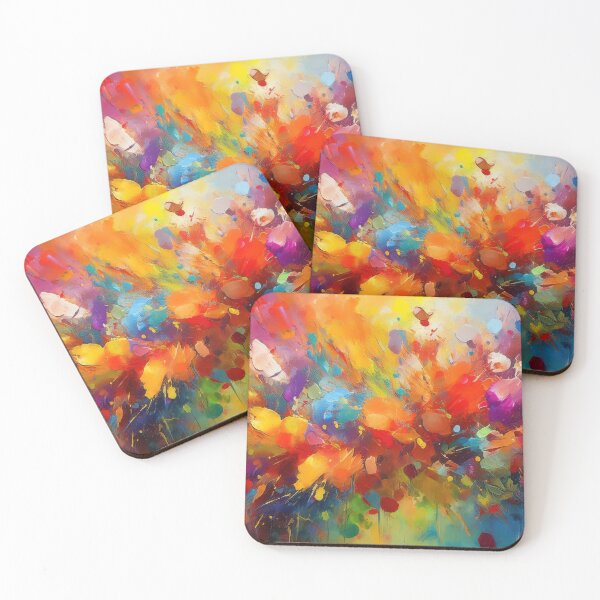 Item preview, Abstract explosion of colors designed and sold by psychoshadow.