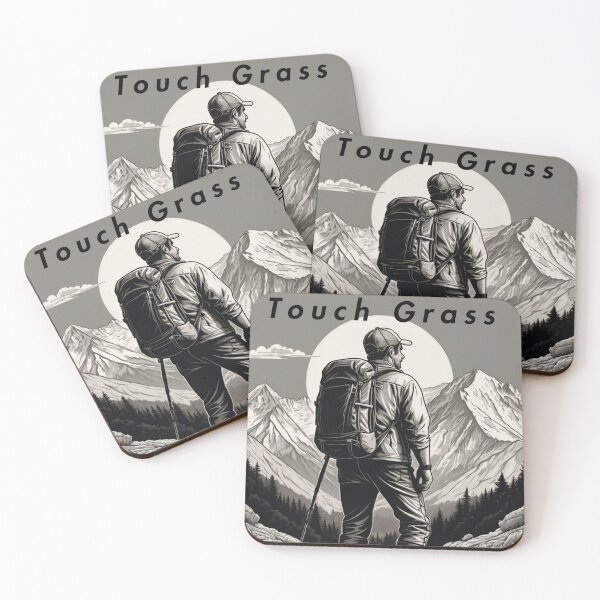 Item preview, Get Out There and Touch Grass designed and sold by Skyeleigh and Spideough.