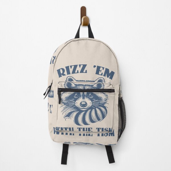 Item preview, Rizz Em With The Tizm, Feeling Feral, Please give me foody, If I'm Moody Give Me Foody, Funny Raccoon Design, Animal Sarcastic Saying, Trendy Raccoon Sublimation designed and sold by FitFisher.