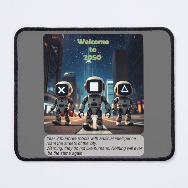 Item preview, Invasion of Artificial Intelligence robots designed and sold by GiCapgraphics.