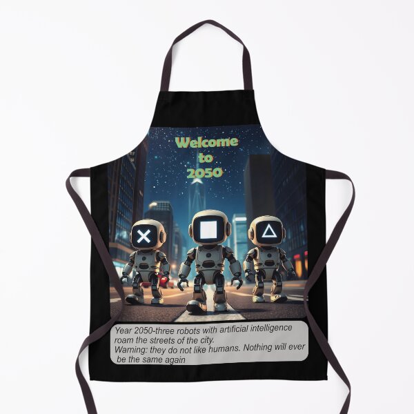 Item preview, Invasion of Artificial Intelligence robots designed and sold by GiCapgraphics.