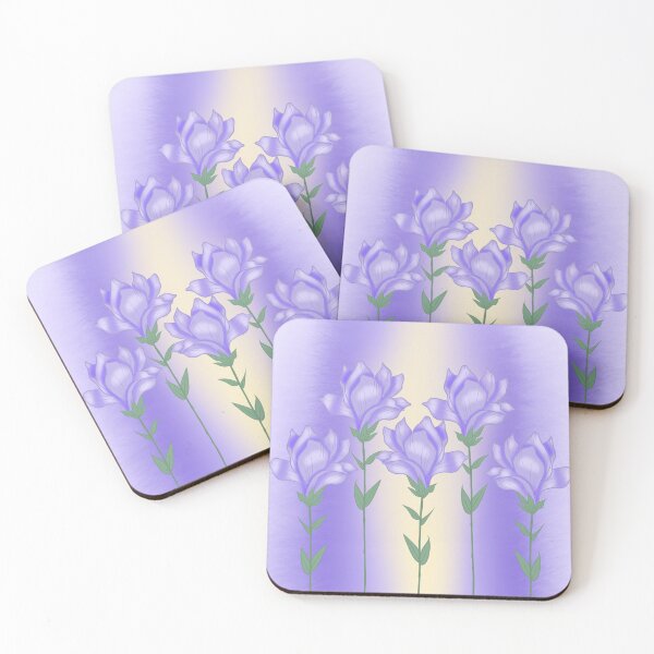 Item preview, Purple flowers  designed and sold by Emendi.