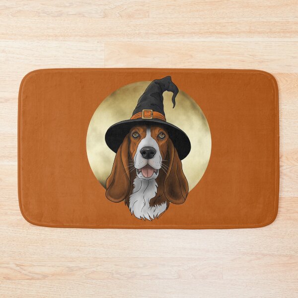 Item preview, Witchy Basset Hound designed and sold by DappledMoon.