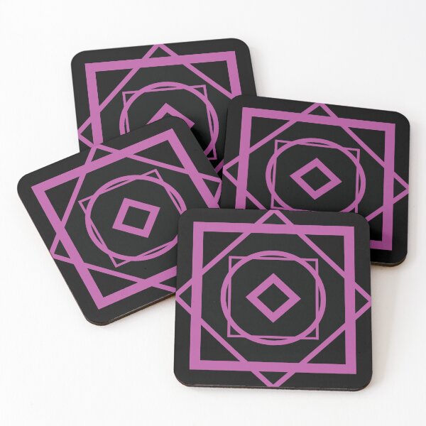 Item preview, pink and black design, pink, black, squares designed and sold by SavageLegion.
