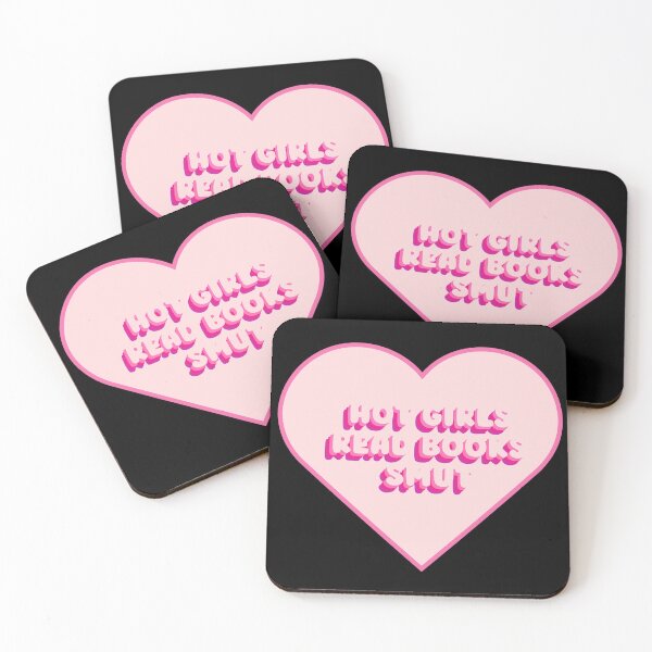 Item preview, Heart Hot Girls Read Smut Books - Girly Pink Cute Aesthetic - Funny For Valentines Day Gifts designed and sold by MatthewViews.