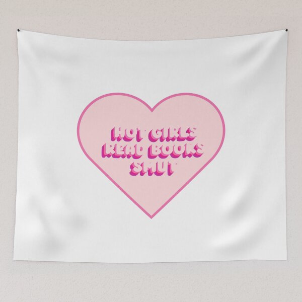 Item preview, Heart Hot Girls Read Smut Books - Girly Pink Cute Aesthetic - Funny For Valentines Day Gifts designed and sold by MatthewViews.