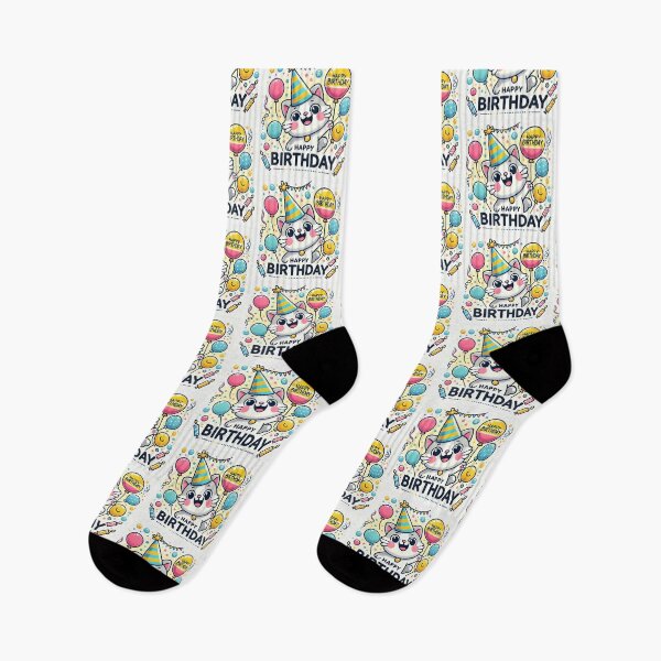 Item preview, Happy Birthday Cat Celebration designed and sold by carries-anatomy.