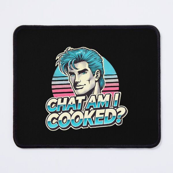 Item preview, Chat am I cooked gaming streamer slang humour designed and sold by ChadWizard.