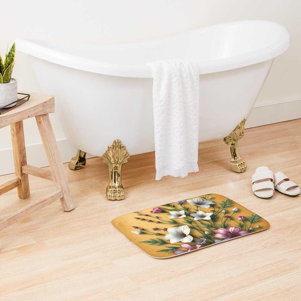 Item preview, Bath Mat designed and sold by risenphoenixart.