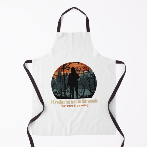 Item preview, I'd Rather Be Lost in the Woods Hiking T Shirt designed and sold by ngedupdorjee.