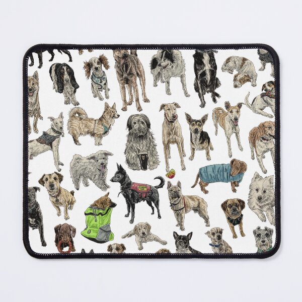Item preview, Dog Artwork designed and sold by JohnRooneyArt.