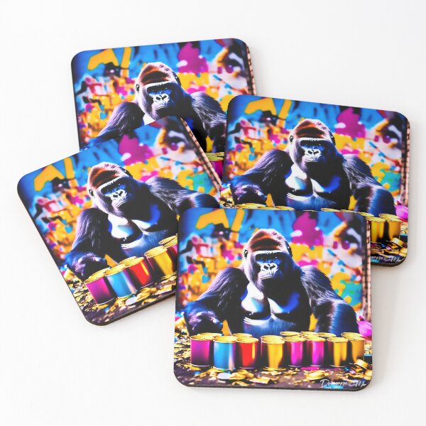 Item preview, Urban graffiti street art Gorilla Ape designed and sold by Drone-tees.