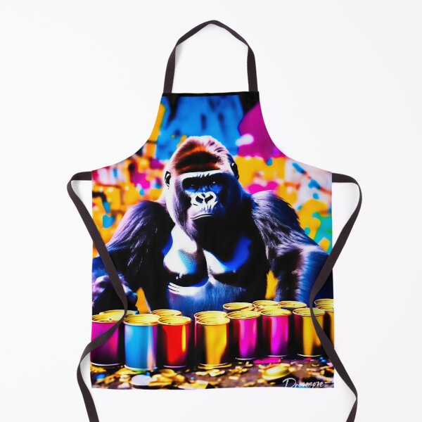 Item preview, Urban graffiti street art Gorilla Ape designed and sold by Drone-tees.