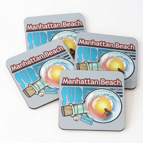 Item preview, Manhattan Beach CA surf California freedom essence designed and sold by studioss76.