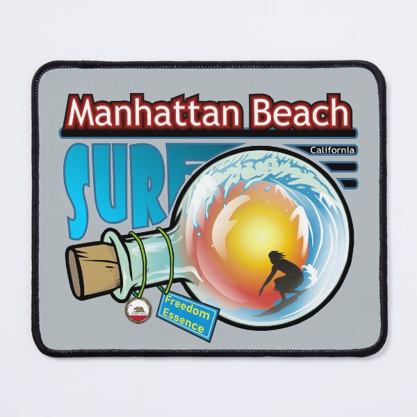 Item preview, Manhattan Beach CA surf California freedom essence designed and sold by studioss76.