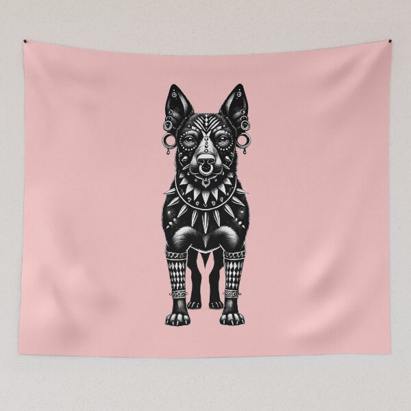 Item preview, Tribal Sentinel: Gothic Dog designed and sold by TSQ.