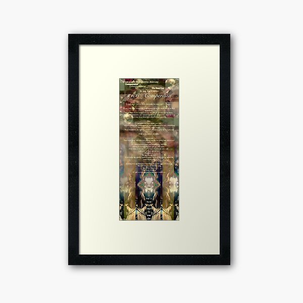 Item preview, Poem #108/111 - from the 'Magic Book of Guidance' - Visual Poetry Collection by Hart Floe Poet designed and sold by HartFloe-Poetry.
