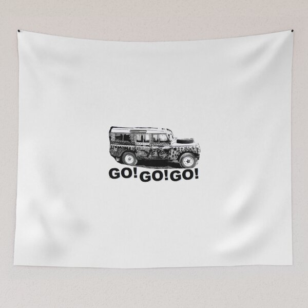Item preview, An ancient and VERY uniquely decorated off-road vehicle... designed and sold by ZoffArt-Shop.