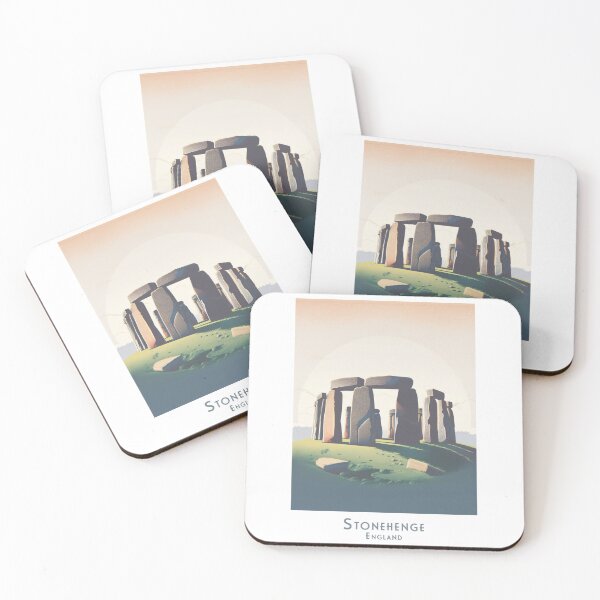 Item preview, Vintage Retro Stonehenge Illustration – Mystical Beauty in England designed and sold by pod24.