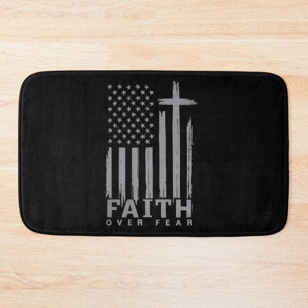 Item preview, Faith Over Fear Flag designed and sold by ChristianLife.