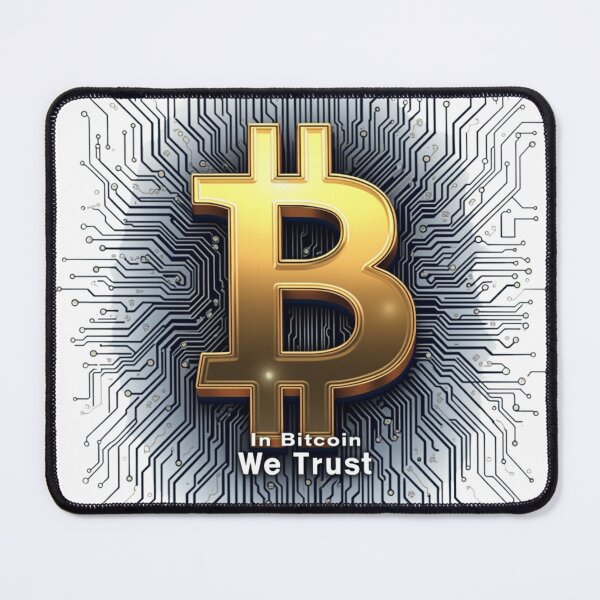 Item preview, Bitcoin Circuit "In Bitcoin We Trust" Tee designed and sold by TrendVoyager.