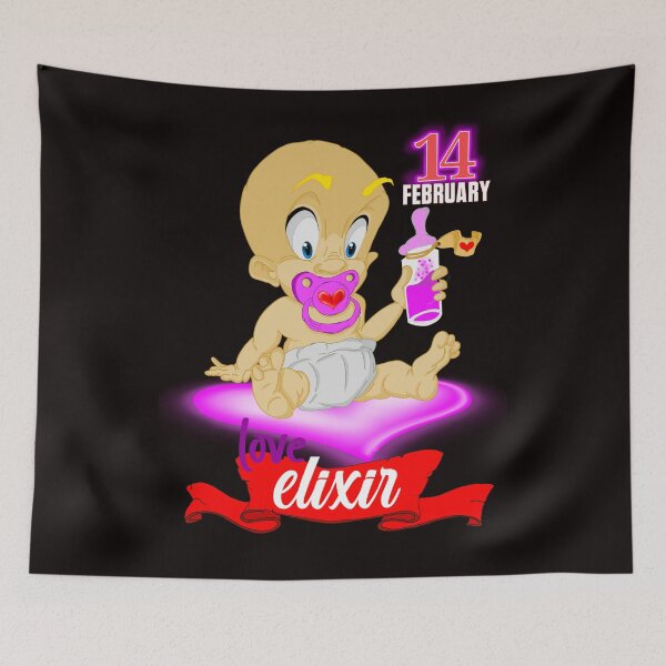 Item preview, Love elixir Valentines day designed and sold by TheEndDesign.