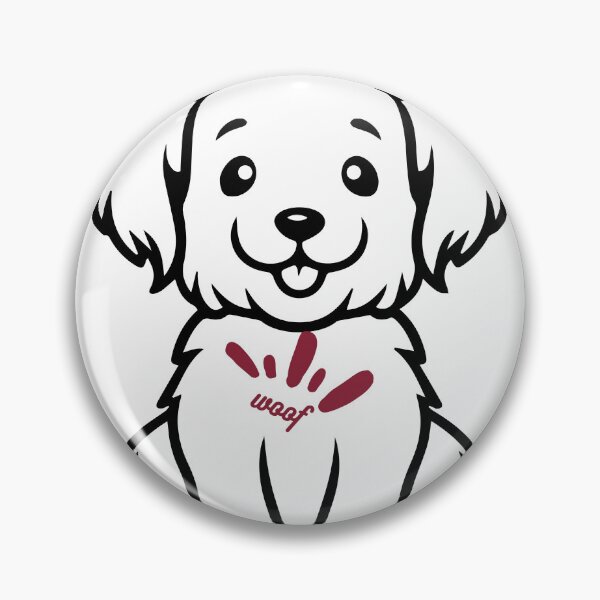 Item preview, cut dog, woof,  designed and sold by BOOM BOOM .