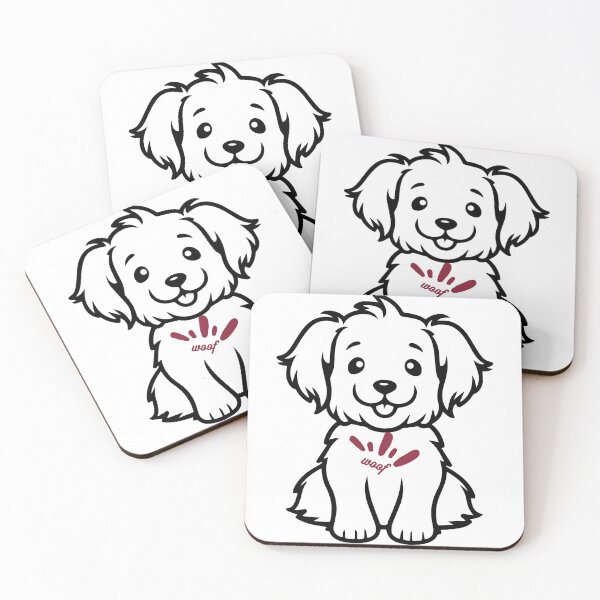 Item preview, cut dog, woof,  designed and sold by BOOM BOOM .