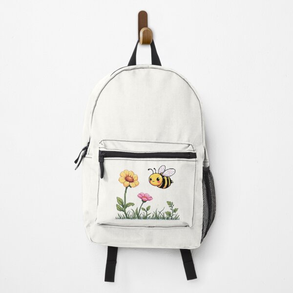 Item preview, Pixel Bee: Buzzing Blooms designed and sold by Jollys-ArtShop.