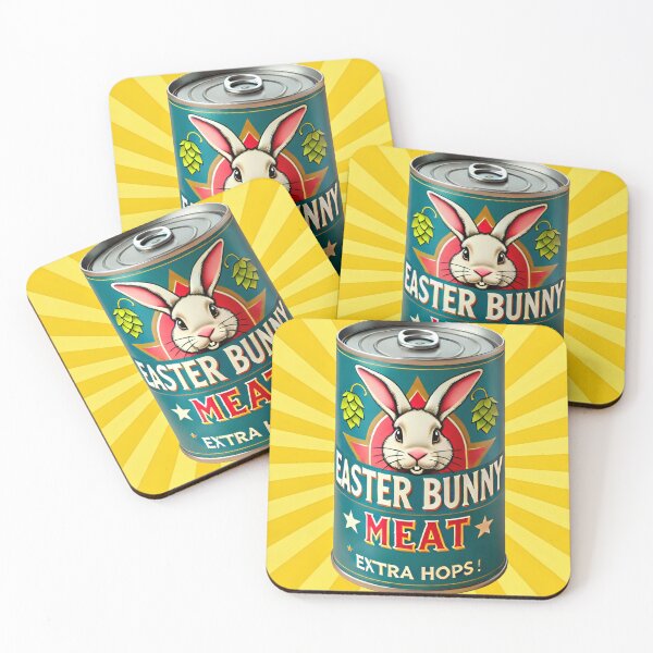 Item preview, Easter Bunny canned meat with extra hops. Ready to eat. designed and sold by Gunnar Hermansen.