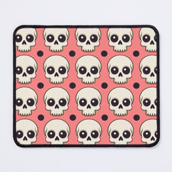 Item preview, Pattern of skull on a pink background designed and sold by Topmel.