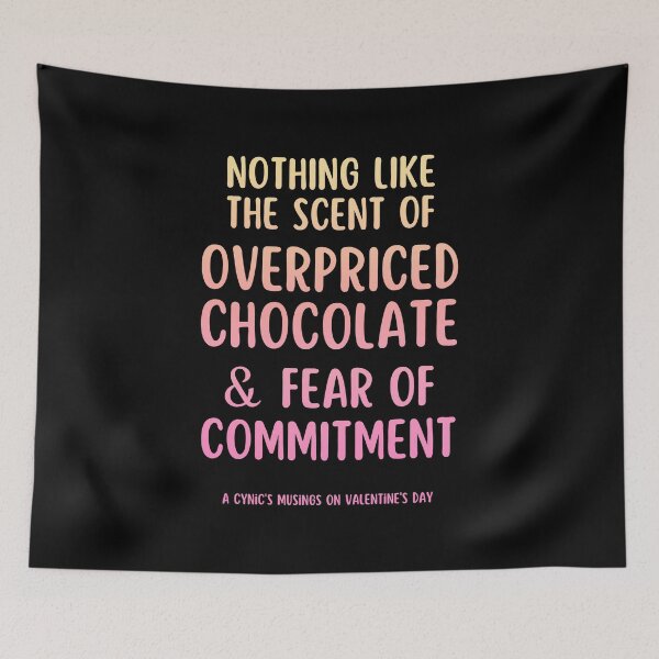 Item preview, Fear of Commitment | Cynic Valentine's Day designed and sold by ObsidianDaz.