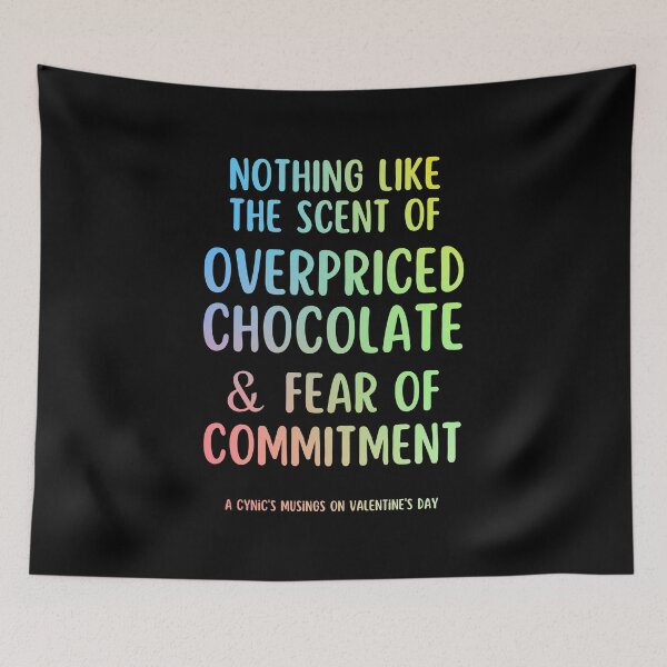 Item preview, Fear of Commitment | Cynic Valentine's Day designed and sold by ObsidianDaz.