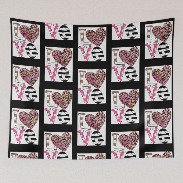 Item preview, Love stripes cheetah heart designed and sold by Nathanfulks551.