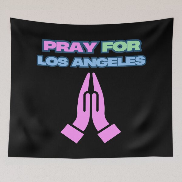 Item preview, Pray For Los Angeles designed and sold by MtWoodsonSales.