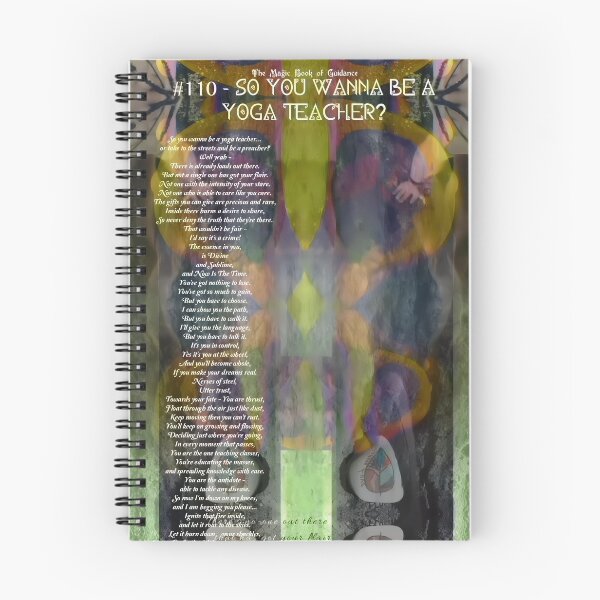 Item preview, Poem #110/111 - from the 'Magic Book of Guidance' - Visual Poetry Collection by Hart Floe Poet designed and sold by HartFloe-Poetry.